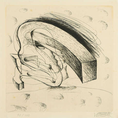 Wolf Vostell. Die Zunge - photo 1