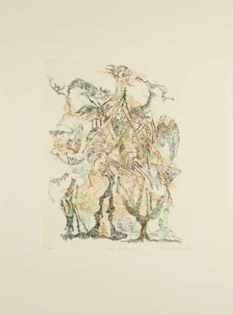 Bernard Schultze. Migof-Spaziergang - Foto 1
