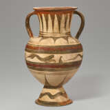 AN ETRUSCAN POTTERY AMPHORA - photo 1