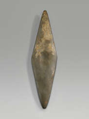 AN EGYPTIAN SCHIST RHOMBOIDAL PALETTE