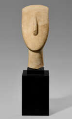A CYCLADIC MARBLE HEAD