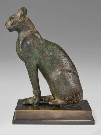 AN EGYPTIAN BRONZE CAT - фото 2 AN EGYPTIAN BRONZE CAT - фото 2