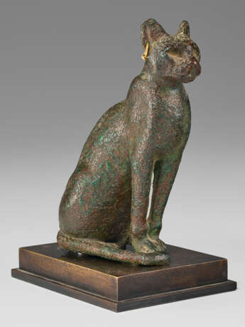 AN EGYPTIAN BRONZE CAT - фото 3 AN EGYPTIAN BRONZE CAT - фото 3