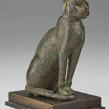 AN EGYPTIAN BRONZE CAT - фото 3