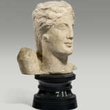 A CYPRIOT LIMESTONE HEAD OF ARTEMIS - photo 3