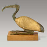 AN EGYPTIAN GILT WOOD AND BRONZE IBIS - photo 3