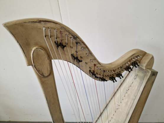 Children harp Bois naturel 20th century - photo 2