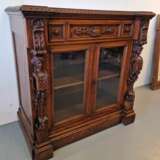 Renaissance style cabinet - display case Oak 19th century - photo 3