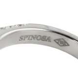 Ring in white 18K gold with diamonds. Marbella. Diamonds 21th century - photo 8