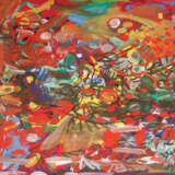 "Первый" Papier Gouache Abstrakter Expressionismus Россия Санкт -Петербург 2025 - Foto 1