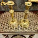 Pair of Gilt Bronze Candlesticks from the Bourbon Restoration Period Бронза Louis-Philippe Carl X 19th century г. - фото 4
