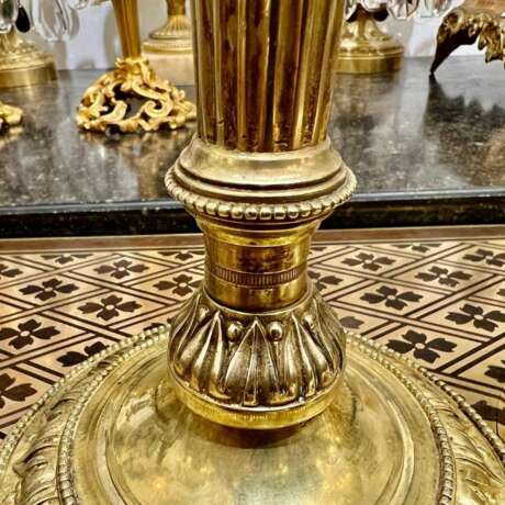 Pair of Gilt Bronze Candlesticks from the Bourbon Restoration Period Бронза Louis-Philippe Carl X 19th century г. - фото 5