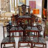 19th Century Set of 6 Chairs from the Krieger House Paris Bois naturel Louis-Philippe Carl X 19th century - photo 2