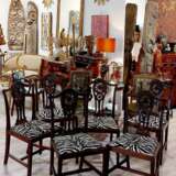 19th Century Set of 6 Chairs from the Krieger House Paris Bois naturel Louis-Philippe Carl X 19th century - photo 4