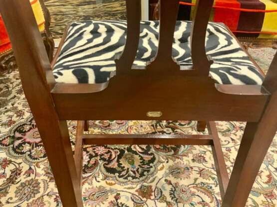 19th Century Set of 6 Chairs from the Krieger House Paris Bois naturel Louis-Philippe Carl X 19th century - photo 5 19th Century Set of 6 Chairs from the Krieger House Paris Bois naturel Louis-Philippe Carl X 19th century - photo 5