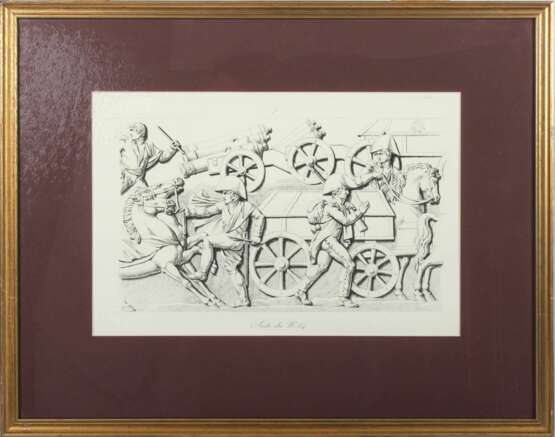 Sc&egrave;nes de bataille 9 pcs. Mid-19th century - Foto 14