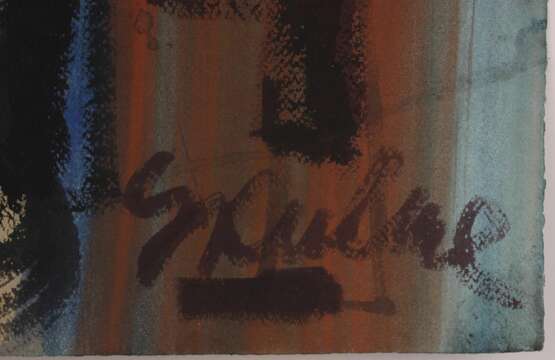 Assis watercolor Mid-20th century - photo 2