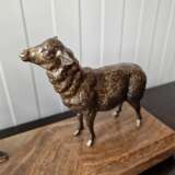 Figure Girl and Sheep Marmor Mid-20th century - Foto 6