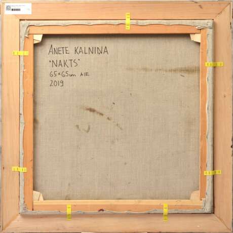 Peinture &agrave; l&amp;39;huile Nuit par Anete Kalnina 21th century - photo 3