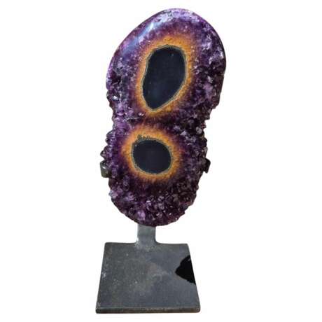 Large Natural Amethyst Stalactite Flower – Grade A Uruguay Amethyst 20th century - photo 1 Large Natural Amethyst Stalactite Flower – Grade A Uruguay Amethyst 20th century - photo 1