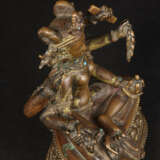 A GILT COPPER ALLOY FIGURE OF VASUDHARA - photo 3