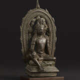 A COPPER ALLOY FIGURE OF PADMAPANI LOKESHVARA - photo 3