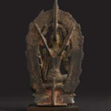 A COPPER ALLOY FIGURE OF PADMAPANI LOKESHVARA - photo 5