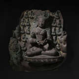 A COPPER ALLOY PANEL OF BHUMIDEVI DRIDHA - Foto 1