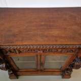 Шкаф-витрина в стиле Ренессанс Oak 19th century г. - фото 2