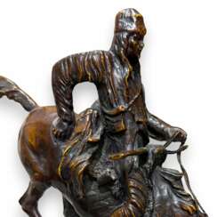 Frederic Remington Bronze Sculpture &ndash; &ldquo;The Mountain Man&rdquo;, 20th Century