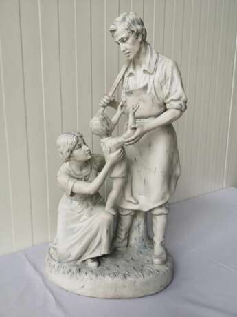Royal Dux porcelain figure Porcelain Hand Painted realism Mid-20th century - Foto 1