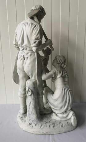 Royal Dux porcelain figure Porcelain Hand Painted realism Mid-20th century - Foto 8