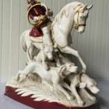 Royal Dux porcelain figure Porcelain Hand Painted realism Mid-20th century - Foto 1