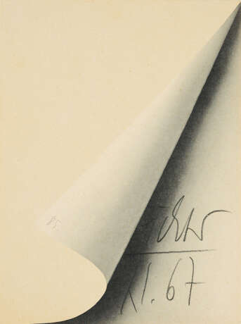 Gerhard Richter. Blattecke (Sheet Corner) - photo 1