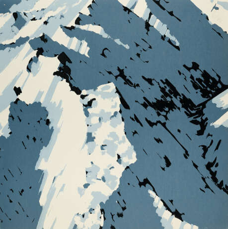 Gerhard Richter. Schweizer Alpen I (A2) - photo 1
