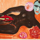 Elvira Bach. Untitled (Liegende mit Schuh) - photo 1