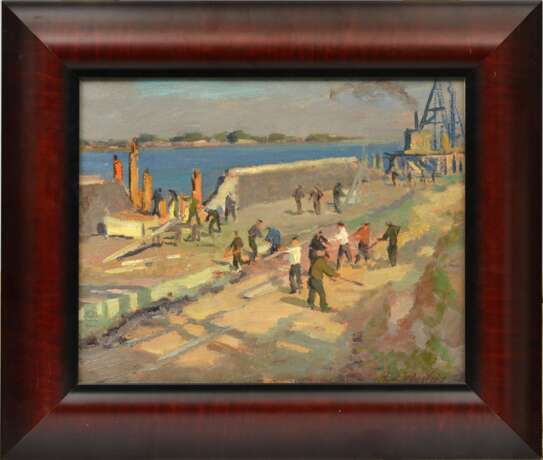 Travaux portuaires Early 20th century - Foto 1