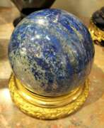Каталог товаров. Large Lapis Lazuli Sphere from Afghanistan on a 19th French Gilded Base