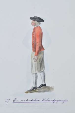 Types of Riga population in the 18th 19th century. Papier-Mache At the turn of the 18th -19th century - photo 3