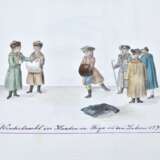 Types of Riga population in the 18th 19th century. Papier-Mache At the turn of the 18th -19th century - photo 6