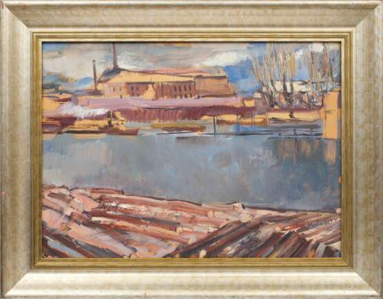 On the river bank Early 20th century - photo 1