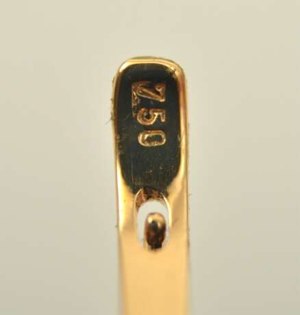 Золотые серьги с бриллиантами и турмалинами Золото Other style 21th century г. - фото 7 Золотые серьги с бриллиантами и турмалинами Золото Other style 21th century г. - фото 7