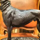 19th Century Statue of a Greyhound in Bronze in the Style of Pierre-Jules M&ecirc;ne Bronze 19th century - photo 2