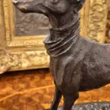 19th Century Statue of a Greyhound in Bronze in the Style of Pierre-Jules M&ecirc;ne Bronze 19th century - photo 3