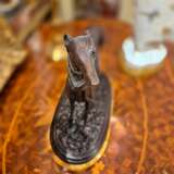 19th Century Statue of a Greyhound in Bronze in the Style of Pierre-Jules M&ecirc;ne Bronze 19th century - photo 14