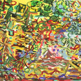 "Зигзаги" Papier Gouache Expressionnisme abstrait фигуративный Россия Санкт -Петербург 2025 - photo 1
