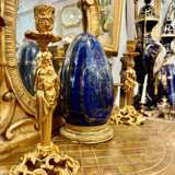 Egg-Shaped Lapis Lazuli from Afghanistan Lapis lazuli 20th century - photo 6