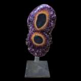 Large Natural Amethyst Stalactite Flower &ndash; Grade A Uruguay Amethyst 20th century - photo 5