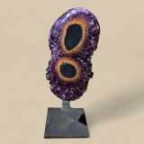 Large Natural Amethyst Stalactite Flower &ndash; Grade A Uruguay Amethyst 20th century - photo 7