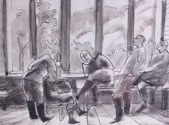 Винтовка watercolor Early 20th century г. - фото 2 Винтовка watercolor Early 20th century г. - фото 2